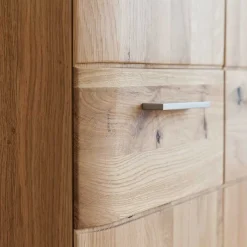 Online Wohnen 2-türiger Dielenschrank aus Massivholz - Mabasa