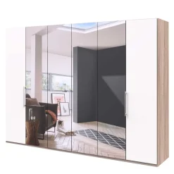Sale Wohnen 3-türiger Falttüren-Kleiderschrank 300 cm - Vaclyn