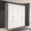 New Wohnen 2-türiger Gleittürenschrank mit drei Schubladen - Tivierto