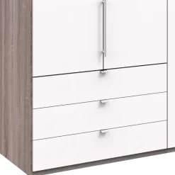 New Wohnen 2-türiger Gleittürenschrank mit drei Schubladen - Tivierto