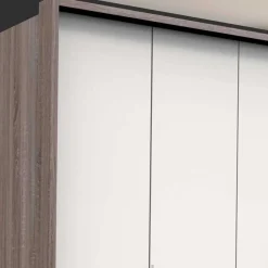 New Wohnen 2-türiger Gleittürenschrank mit drei Schubladen - Tivierto