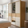 Sale Wohnen 3-türiger Kleiderschrank in Eiche & Beige - Emdsiva