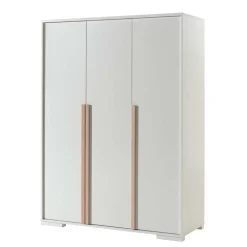 Hot Wohnen 3-türiger Kleiderschrank in Weiß - Eldrus