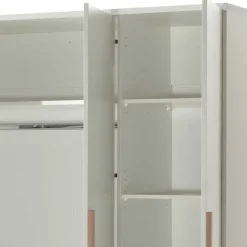 Hot Wohnen 3-türiger Kleiderschrank in Weiß - Eldrus