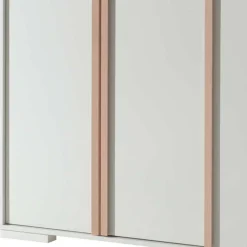 Hot Wohnen 3-türiger Kleiderschrank in Weiß - Eldrus