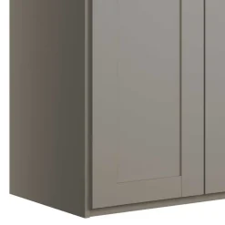 Wohnen 6-türiger Kleiderschrank in Hellgrau - Ridonna