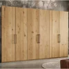 New Wohnen 6-türiger Kleiderschrank in zwei Höhen - Siestago
