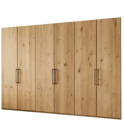 New Wohnen 6-türiger Kleiderschrank in zwei Höhen - Siestago
