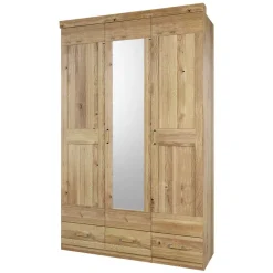 Clearance Wohnen 3-türiger Kleiderschrank mit 3 Schubladen - Zamron
