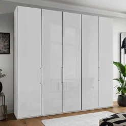 Hot Wohnen 3-türiger Kleiderschrank mit Dreh- und Falttüren - Nujan