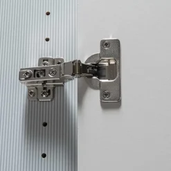 Best Wohnen 6-türiger Kleiderschrank mit fünf Schubladen - Nucina