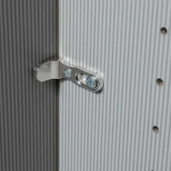 Best Wohnen 6-türiger Kleiderschrank mit fünf Schubladen - Nucina