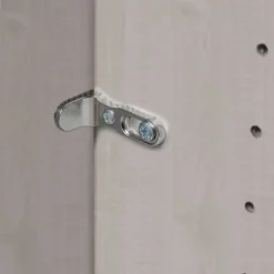 Wohnen 4-türiger Kombi-Schlafzimmerschrank in Dunkelgrau - Mataram