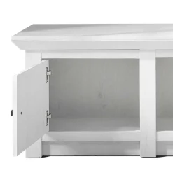 Clearance Wohnen 2-türiger Landhaus TV Schrank in Weiß - Chelles