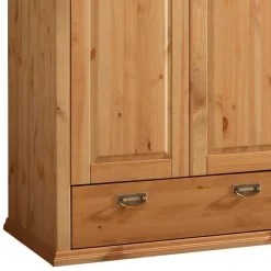 Sale Wohnen 6-türiger Massiver Kleiderschrank mit 3 Schubladen - Inhusa