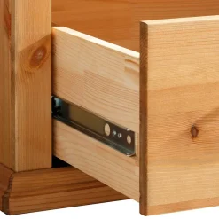 Sale Wohnen 6-türiger Massiver Kleiderschrank mit 3 Schubladen - Inhusa