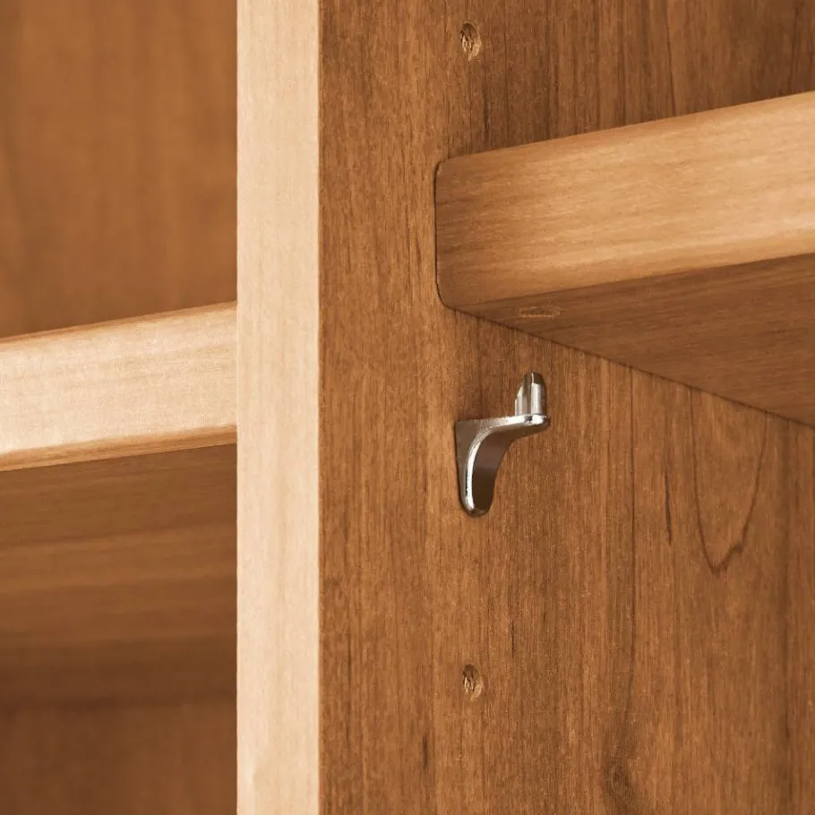 Sale Wohnen 5-türiger Schlafzimmer-Kleiderschrank teilmassiv - Murray