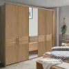 New Wohnen 5-türiger Schlafzimmerschrank in Eiche - Emdsiva