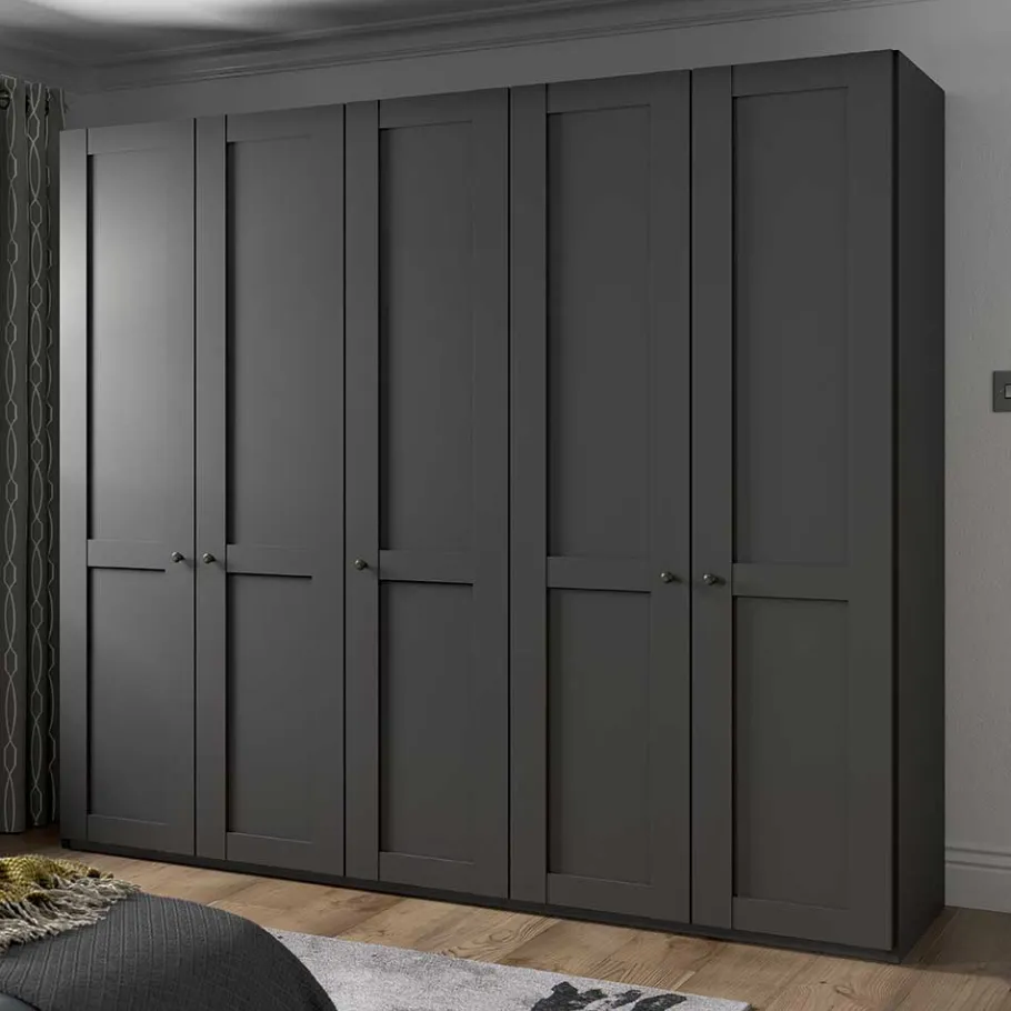 Clearance Wohnen 5-türiger Schlafzimmerschrank - modernes Landhaus - Mataram