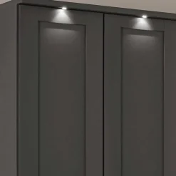 Clearance Wohnen 5-türiger Schlafzimmerschrank - modernes Landhaus - Mataram
