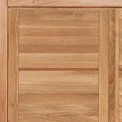 Online Wohnen 5-türiger Schlafzimmerschrank in Wildeiche - Zaisan