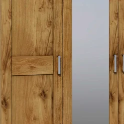 New Wohnen 3-türiger Schlafzimmer-Schrank mit Spiegel - Rirua