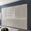 Clearance Wohnen 7-türiger Schlafzimmer-Schrank zweifarbig - Korcula