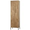 Best Wohnen 2-türiger Schrank in Eiche & Schwarz - Banyo
