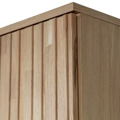 Best Wohnen 2-türiger Schrank in Eiche & Schwarz - Banyo