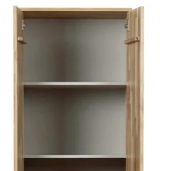 Best Wohnen 2-türiger Schrank in Eiche & Schwarz - Banyo