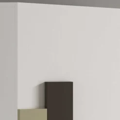 Outlet Wohnen 1-türiger Schuh Schrank mit 7 Einlegeböden - Mirico