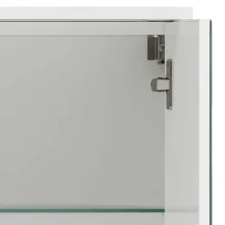 Wohnen 2-türiger Spiegelschrank mit Licht LED - Serinina
