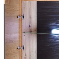 Wohnen 2-türiger Vitrinenschrank modern - Vecenda