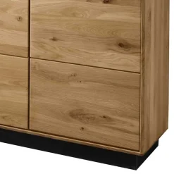 Wohnen 2-türiger Wohnzimmerschrank mit LED Beleuchtung - Xeddos