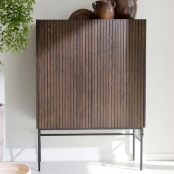Best Wohnen 2-türiges Highboard mit Bodenfreiheit - Tamega