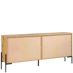 Best Wohnen 4-türiges Sideboard im Skandi Design - Elastian