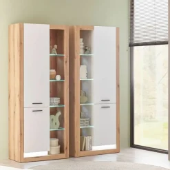Clearance Wohnen TV Anbauwand Set - Adejano (vierteilig)