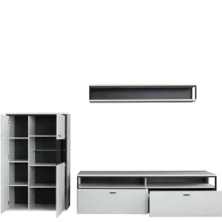 Sale Wohnen TV Anbauwand-Möbel als Set - Loazin (dreiteilig)