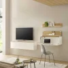Best Wohnen TV Board & Regal & Sekretär hängend - Nonessia (dreiteilig)