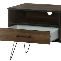 Sale Wohnen TV Board in brauner Holzoptik - Hamidy