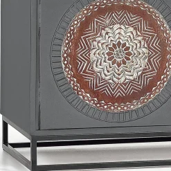 New Wohnen TV Lowboard - dekorativ mit Mandalas - Mesusco