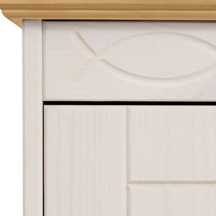 Discount Wohnen TV Lowboard im Landhausstil - Zentra
