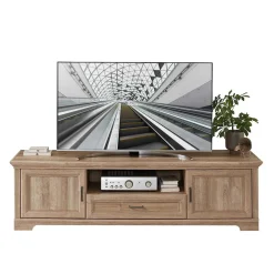 Online Wohnen TV Lowboard in Eiche Holzoptik - Barack
