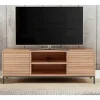 Sale Wohnen TV Lowboard in Eiche Holzdekor - Lunira