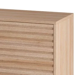 Sale Wohnen TV Lowboard in Eiche Holzdekor - Lunira