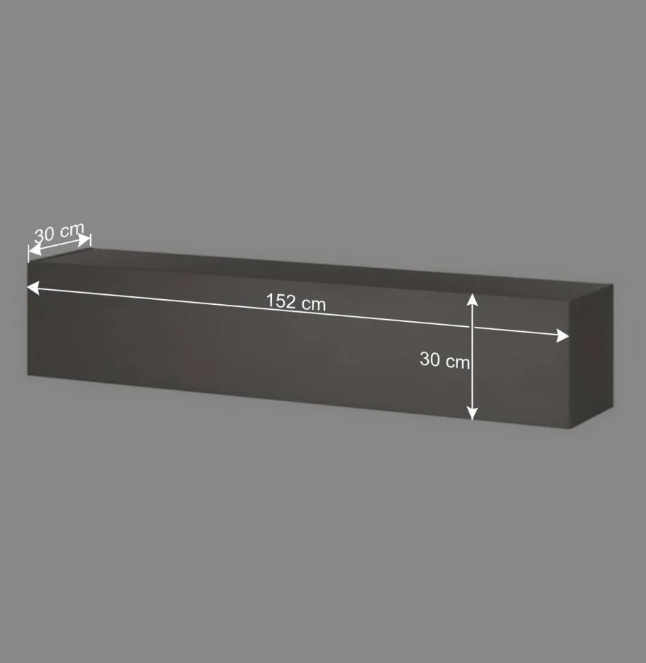 Sale Wohnen TV Lowboard und zwei Hängeschränke Set - Mundo (dreiteilig)