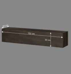 Sale Wohnen TV Lowboard und zwei Hängeschränke Set - Mundo (dreiteilig)