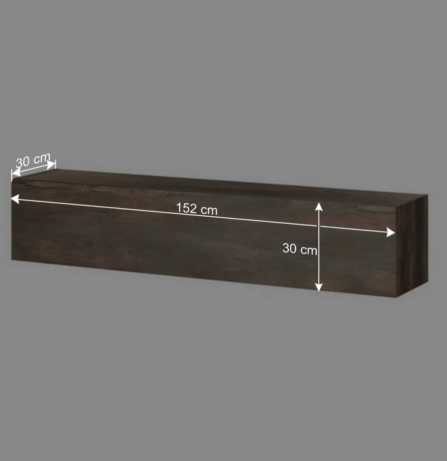 Sale Wohnen TV Lowboard und zwei Hängeschränke Set - Mundo (dreiteilig)