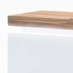 Discount Wohnen TV Tisch Stijn mit Wildeiche Massivholz