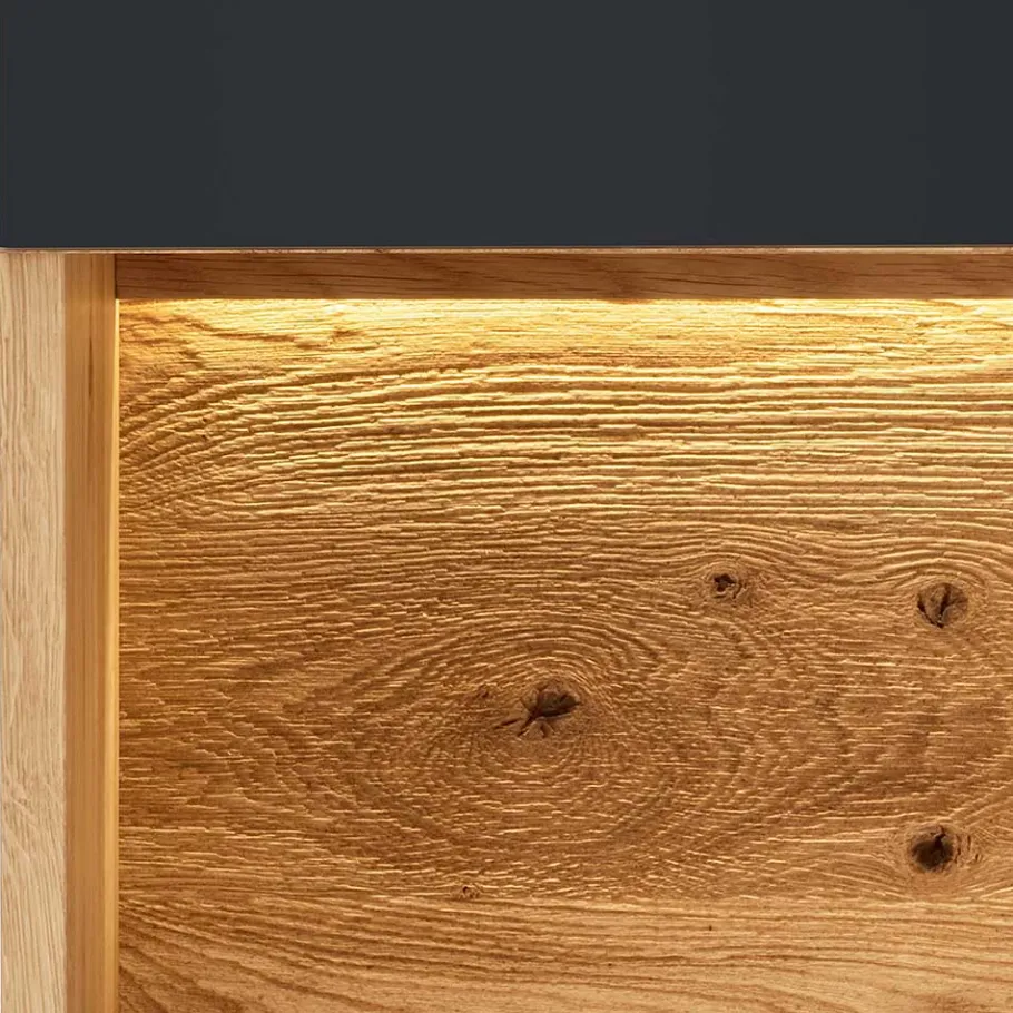 Wohnen TV Wohnwand Möbelset 194 cm breit - Viligrana (dreiteilig)
